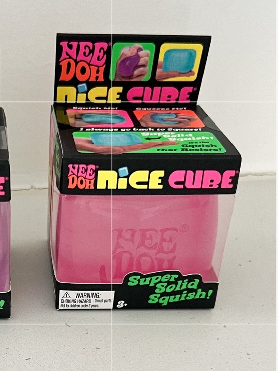 Schylling NeeDoh Other - NIB Schylling NeeDoh Nice Cube Hard to Find Squish Sensory Fidget Toy pink